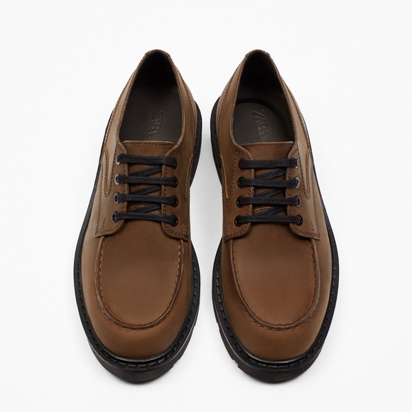 ZARA LEATHER SPORT SHOES main image 7